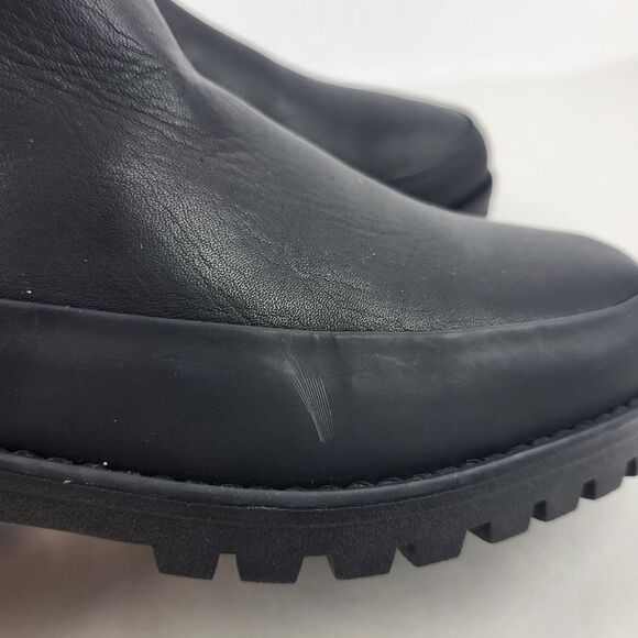 Rebecca Allen The All Weather Fashion Ankle Chelsea Boot Black Size 8.5 - Picture 7 of 12